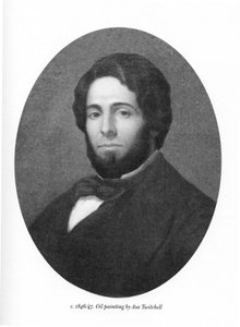 Olieverfschilderij van Herman Melville
